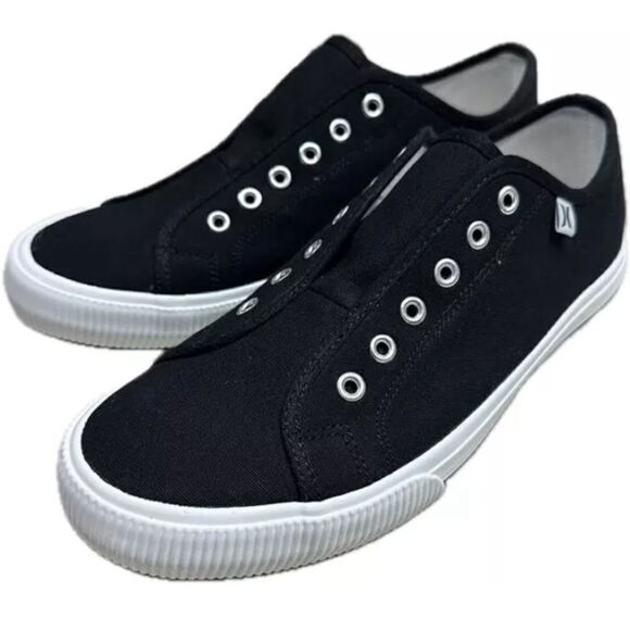 Hurley Slip-on Women's sneakers Classic Canvas NWT Size 10 - Picture 1 of 6